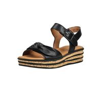 Plateausandaletten GABOR "Plateau Sandale", Damen, Gr. 42,5, schwarz, Schuhe (35800800-42,5) schwarz