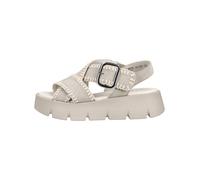 Plateausandaletten GABOR "Gabor Sandalen Leder", Damen, Gr. 40,5, puder, Leder, Schuhe (67099310-40,5) puder