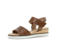 Plateausandaletten GABOR "Plateau Sandale", Damen, Gr. 35, braun, Schuhe (34165430-35) braun