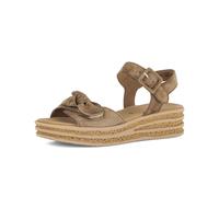 Plateausandaletten GABOR "Plateau Sandale", Damen, Gr. 37,5, braun, Schuhe (48325304-37,5) braun