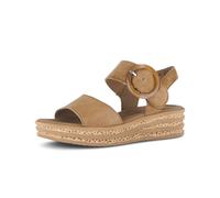Plateausandaletten GABOR "Plateau Sandale", Damen, Gr. 37, braun, Schuhe (17889927-37) braun