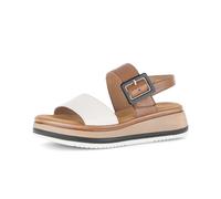 Plateausandaletten GABOR "Plateau Sandale", Damen, Gr. 38,5, multicolour, Schuhe (87669464-38,5) multicolour