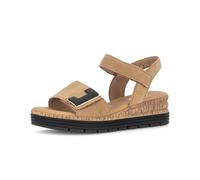 Plateausandaletten GABOR "Plateau Sandale", Damen, Gr. 38, braun, Schuhe (75279908-38) braun