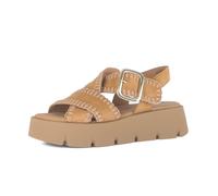 Gabor Plateau Sandale 84.751.14 Damen Braun (Walnut) Offen Ultra-Light Bequem Breiter Sattel 39 EU