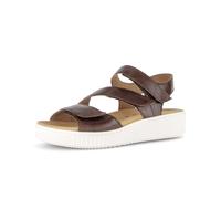 Plateausandaletten GABOR "Plateau Sandale", Damen, Gr. 41, braun, Schuhe (33968755-41) braun