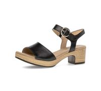 Plateausandaletten GABOR "Plateau Sandale", Damen, Gr. 41, schwarz, Schuhe (85532100-41) schwarz