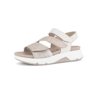 Plateausandaletten GABOR "Plateau Sandale", Damen, Gr. 42, beige, Schuhe (89020750-42) beige
