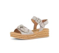 Plateausandaletten GABOR "Plateau Sandale", Damen, Gr. 43, grün, Schuhe (21006822-43) grün