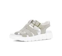 Plateausandaletten GABOR "Plateau Sandale", Damen, Gr. 43, grün, Schuhe (89108467-43) grün