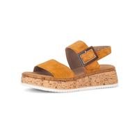 Plateausandaletten GABOR "Plateau Sandale", Damen, Gr. 43, orange, Schuhe (34849014-43) orange