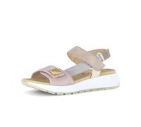 Plateausandaletten GABOR "Plateau Sandale", Damen, Gr. 43, rosa, Schuhe (77434224-43) rosa