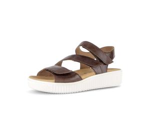 Plateausandaletten GABOR "Plateau Sandale", Damen, Gr. 44, braun, Schuhe (33968755-44) braun