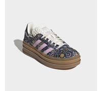 Plateausneaker ADIDAS ORIGINALS "GAZELLE BOLD J", Mädchen, Gr. 37, bunt (utility schwarz, orchid fusion, gum 1), Leder, Textil, Schuhe Plateausneaker, für Kinder & Jugendliche (12619216-37) utility sc