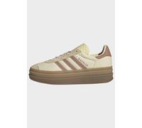 Plateausneaker ADIDAS ORIGINALS "GAZELLE BOLD W", Damen, Gr. 42, warm vanilla, clay strata, cream weiß, Leder, Schuhe Plateausneaker (63463363-42) warm vanilla, clay strata, cream weiß