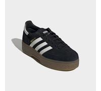Plateausneaker ADIDAS ORIGINALS "HANDBALL SPEZIAL BOLD", Damen, Gr. 37, core schwarz, core weiß, gum5, Leder, Schuhe Plateausneaker (70905832-37) core schwarz, core weiß, gum5