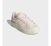 Plateausneaker ADIDAS SPORTSWEAR "STREETTALK BOLD", Damen, Gr. 37, putty mauve, sanftes weiß, putty mauve, Synthetik, Schuhe Plateausneaker, inspiriert vom Design des adidas Superstar, mit Leo Print (