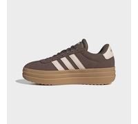 Plateausneaker ADIDAS SPORTSWEAR "VL COURT BOLD", Damen, Gr. 37, earth strata, wonder quartz, gum 3, Leder, Synthetik, Schuhe Plateausneaker, Design auf den Spuren des adidas Gazelle Bold (49274446-37