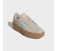 adidas - Women's VL Court Bold - Sneaker, Gr. 42.5 EU 42 2/3, beige (WonderBeige/IceBlue/GoldMetallic)