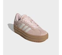 Plateausneaker ADIDAS SPORTSWEAR "VL COURT BOLD", Mädchen, Gr. 38, blush pink, sanftes weiß, gum 3, Leder, Synthetik, Schuhe Plateausneaker, Inspiriert vom adidas Gazelle Bold, für Kinder & Jugendlich
