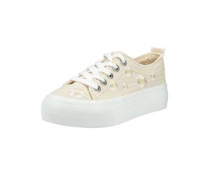 Plateausneaker BLOWFISH "Blowfish Sneaker Baumwolle", Damen, Gr. 39, beige, Textil, Schuhe Plateausneaker (44663126-39) beige