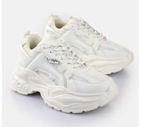 Buffalo Yuno - Weiss Kunstleder Weite Normal, Schuhgröße 38