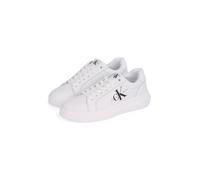 Calvin Klein Damen Cupsole Sneaker Chunky Schuhe, Weiß (White), 36