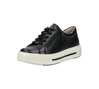 Plateausneaker CAPRICE "Caprice Sneaker Leder", Damen, Gr. 37,5, schwarz, Leder, Schuhe Plateausneaker (94826909-37,5) schwarz