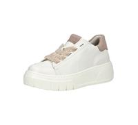 Plateausneaker GABOR "Gabor Sneaker Leder", Damen, Gr. 39, braun (latte), Leder, Schuhe Plateausneaker (59907516-39) latte