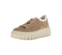 Gabor Damen Low-Top Sneaker 53.221 12 – Best Fitting, Schnürer Desert/Panna, 39 EU / 6 UK