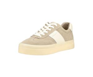Plateausneaker GANT "Gant Sneaker Veloursleder", Damen, Gr. 39, beige (taupe, beige), Veloursleder, Schuhe Plateausneaker (50698412-39) taupe, beige