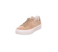 Plateausneaker LEGERO "LIMA 2.0", Herren, Gr. 40, beige, Glattleder, Veloursleder, unifarben mit Farbeinsatz, Schuhe Plateausneaker, Schnürschuh, Halbschuh, Komfortschuh mit herausnehmbarer Einlage (2