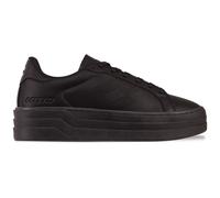Plateausneaker LOTTO, Damen, Gr. 37, schwarz, Synthetik, clean, Schuhe Plateausneaker, - mit raffinierter Plateausohle im Lagenlook (46123335-37) schwarz