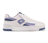 Plateausneaker LOTTO, Damen, Gr. 40, weiß (weiß, midblau), Synthetik, mehrfarbig, Schuhe Plateausneaker, - mit Logo im Double Layer Look (42341137-40) weiß, midblau