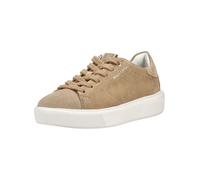 Plateausneaker MARC O'POLO "Marc O'Polo Sneaker Veloursleder", Damen, Gr. 41, sand, Veloursleder, Schuhe Plateausneaker (51958235-41) sand