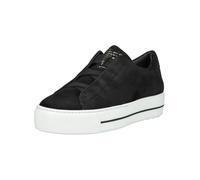 Plateausneaker PAUL GREEN "Paul Green Halbschuhe Leder", Damen, Gr. 42,5, schwarz, Leder, Schuhe Plateausneaker (62088427-42,5) schwarz