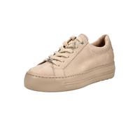Plateausneaker PAUL GREEN "Paul Green Sneaker Nubukleder", Damen, Gr. 36, beige, Nubukleder, Schuhe Plateausneaker (11273839-36) beige