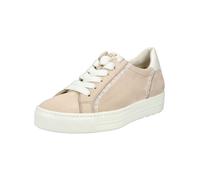 Plateausneaker PAUL GREEN "Paul Green Sneaker Nubukleder", Damen, Gr. 37, beige, Nubukleder, Schuhe Plateausneaker (75667952-37) beige