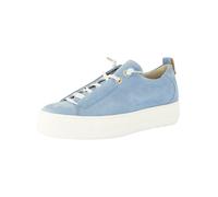 Plateausneaker PAUL GREEN "Paul Green Sneaker Nubukleder", Damen, Gr. 40, blau (sky), Nubukleder, Schuhe Plateausneaker (46244134-40) sky