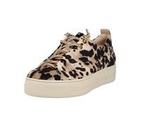 Plateausneaker PAUL GREEN "Paul Green Sneaker Textil", Damen, Gr. 39, leopard, Textil, Schuhe Plateausneaker (60329540-39) leopard