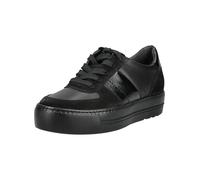 Plateausneaker PAUL GREEN "Paul Green Sneaker Veloursleder", Damen, Gr. 38,5, schwarz, Veloursleder, Schuhe Plateausneaker (91955837-38,5) schwarz