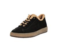 Plateausneaker PAUL GREEN "Paul Green Sneaker Veloursleder", Damen, Gr. 38, schwarz, Veloursleder, Schuhe Plateausneaker (41027426-38) schwarz