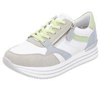 Remonte Damen D1323 Sneaker Low, Weiss 84, 38 EU