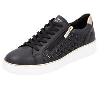 Remonte Damen Low-Top Sneaker D2E03, Frauen Halbschuhe,lose Einlage,Freizeitschuhe,Turnschuhe,Laufschuhe,Freizeit,sportlich,schwarz Kombi (03),39 EU