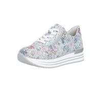 Plateausneaker REMONTE "Remonte Sneaker Leder", Damen, Gr. 37, multi, Leder, Schuhe Plateausneaker (23761717-37) multi