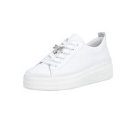 Plateausneaker REMONTE, Damen, Gr. 41, weiß, Leder, unifarben, Schuhe Plateausneaker, Freizeitschuh, Halbschuh, Schnürschuh mit Lite ´n Soft-Ausstattung (97425645-41) weiß