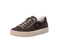 Plateausneaker REMONTE "Remonte Sneaker Leder", Damen, Gr. 42, dunkelbraun, Leder, Schuhe Plateausneaker (67848106-42) dunkelbraun