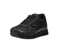Plateausneaker REPLAY "Replay Sneaker Lederimitat/Mesh", Damen, Gr. 36, schwarz, Lederimitat, Textil, Schuhe Plateausneaker (72942322-36)