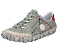Rieker Damen Low-Top Sneaker L0355, Frauen Halbschuhe | Rieker Damen Slipper Eleganz trifft Komfort - Memory-Foam-Sohle. Memory-Foam-Sohle, flexibles Design und perfekter.