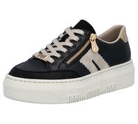 FSK Damen Halbschuhe schwarz/schwarz/muschel/porzellan - Gr. - 41