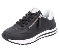 Rieker Damen Low-Top Sneaker W2402, Frauen Halbschuhe, lose Einlage,Freizeitschuhe,Laufschuhe,straßenschuhe,Sportschuhe,schwarz (00),40 EU / 6.5 UK